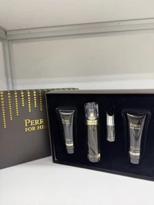 Perry For Her by Perry Ellis for women 4pc set - new VERY HARD TO FIND - Picture 1 of 5