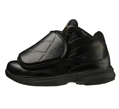 MIZUNO Japan Baseball Umpire Shoes Pro Model Black 11GU2300 US Size 6.5-10.5 JP - Image 1 of 3