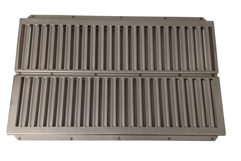 Placa de briqueta de parrilla de gas de acero inoxidable para Ducane, 15-3/8" x 24-3/8", 99831 Foto 1 de 2