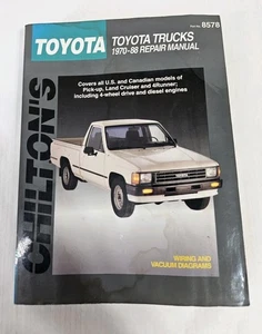 Chilton’s Toyota Trucks 1970-88 Repair Manual Pickup Land Cruiser 4Runner #8578 - Bild 1 von 13