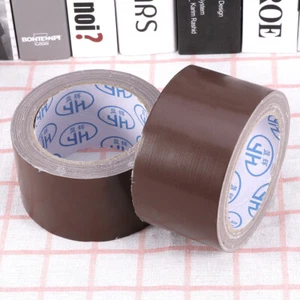 2 PCS Waterproof Duct Tape Carpet Binding Tape Brown Duct Tape Diy Cloth Tape - Picture 1 of 12