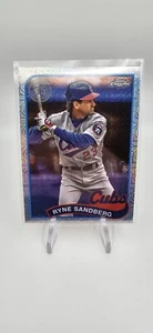 2024 Topps Series 1 Ryne Sandberg 1989 Silver Pack Mojo #T89C-50 Chicago Cubs - Picture 1 of 2