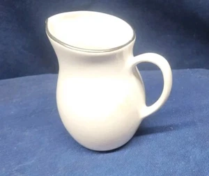 Vintage 1970s Centura By Corning USA "Platinum" Creamer/Pitcher EUC - Picture 1 of 4
