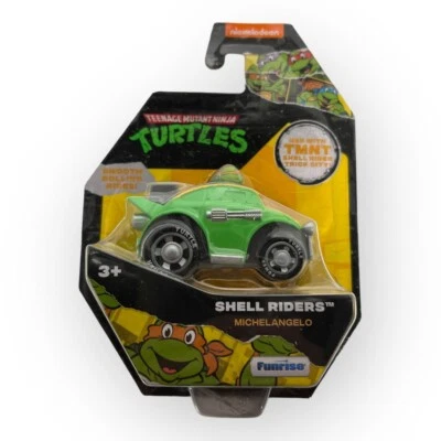 Funrise Diecast Cars Teenage Mutant Ninja Turtle Shell Riders Green Michelangelo - Image 1 of 2