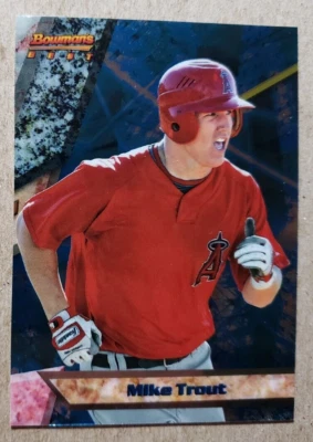 2011 Bowman's Best Prospects Майк Траут RC #BBP9 Los Angeles Angels - Изображение 1 из 2
