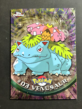 Topps Chrome Pokemon - Venusaur 03 Holo
