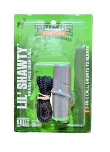 Primos Hands Free Lil' Shawty 5 in 1 Deer Call Grunts to Bleats Model # 757 - Picture 1 of 2