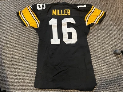 Camiseta deportiva usada Nike Proline Berlin 1996 Jim Miller Pittsburgh Steelers Wi. Foto 1 de 4