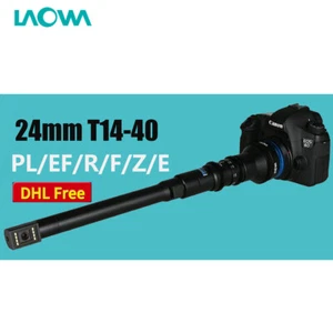 Lente macrocinema Laowa 24 mm T14-40 2x PeriProbe de fotograma completo para PL/EF/L/R/F/Z/E - Imagen 1 de 7