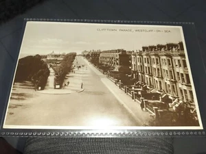 Postal De Colección Clifftown Parade Westcliff On Sea Eduardiana - Imagen 1 de 2