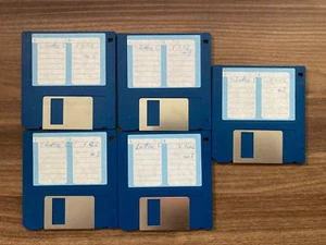 Vintage Lattice C 5.02 Installationsdisketten 1-5 ungetestet 3,5'' Diskettensatz - Bild 1 von 6