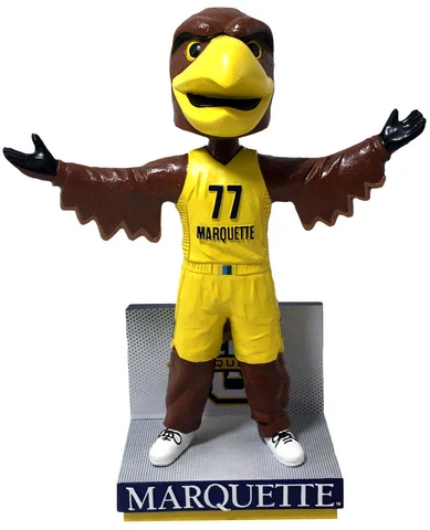 Iggy Marquette Golden Eagles Yellow Jersey Bobblehead NCAA Cover