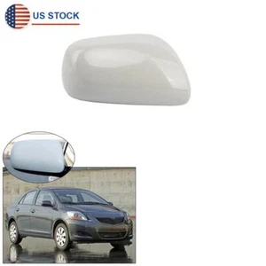 Right Passenger Side Wing Door Mirror Cover Cap Unpainted For Toyota Yaris 07-13 - Picture 1 of 7