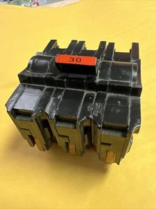 ⭐️ NA330 , FPE, Federal Pacific , 3 pole , 30A , 208/240V, Stab lok Breaker. - Picture 1 of 5