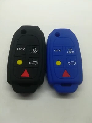 2*Fob Remote Key Cover for 2004-2009 Volvo S60 S80 V70 XC70 2004-2015 Volvo XC90 — 第 1/4 张图片
