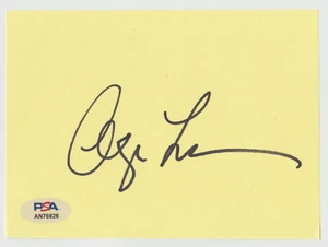 GEORGE LUCAS Signed 4 x 6 Index Card Autograph AUTO PSA/DNA Certified Authentic - Picture 1 of 1