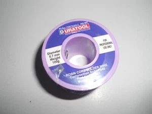 DURATOOL D01685 Lead-Free Solder Wire 0.7mm, 100g (1F) - Picture 1 of 2