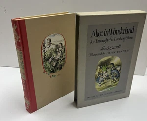 Junior Library Alice in Wonderland Illustrated by Tenniel 1940"s? with Slipcover - Bild 1 von 18
