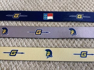 UNC Greensboro Spartans 3 Belts Lot Size 32 - Picture 1 of 7