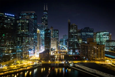 The Hearth of the Chicago City Photo Print Art Wall - POSTER 20x30 - Изображение 1 из 4