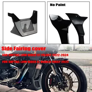 For Softail Low Rider ST FXLRST 2022-2024 Fairing Side Spoilers Panel Protector - Picture 1 of 10