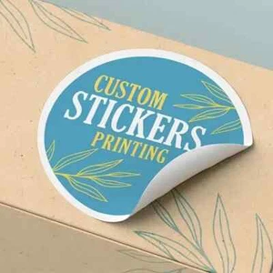 Custom Die Cut Stickers / Custom Printed logos / Text & Lettering Decal - Picture 1 of 9