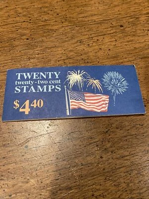US Booklet Panes Scott# 2276a Fireworks/ Flag  MNH Bk.156 Stock Picture - Image 1 of 4