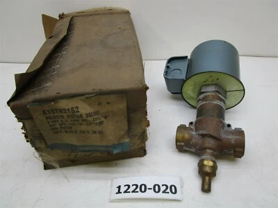 Nuevo ITT K15TH2152 3/4" NPT Puerto 130PSI 2 Vías N.C. Electroválvula Bobina 120/110 V Foto 1 de 4