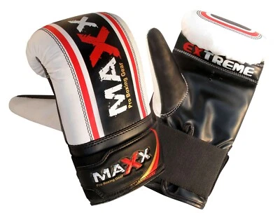 MAXX PRO BOXING GEAR Stanztasche Handschuhe Boxhandschuhe Greifstanze MMA UFC Muay UVP £ 24,99 NEU Maxx®