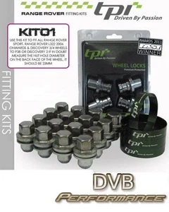 Range Rover P38 fitting kit to fit alloy wheels from Range Rover Vogue L322 06on - Picture 1 of 1