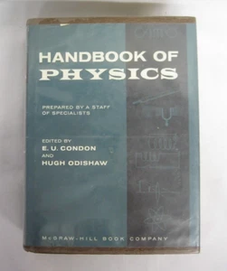 Handbook of Physics First Ed. 1958 by Condon & Odishaw McGraw-Hill Book Company - Picture 1 of 13