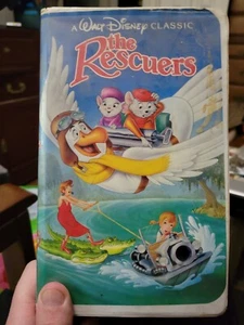 VHS The Rescuers 📼 Walt Disney Bob Newhart Eva Gabor Joe Flynn Pat Buttram - Picture 1 of 1