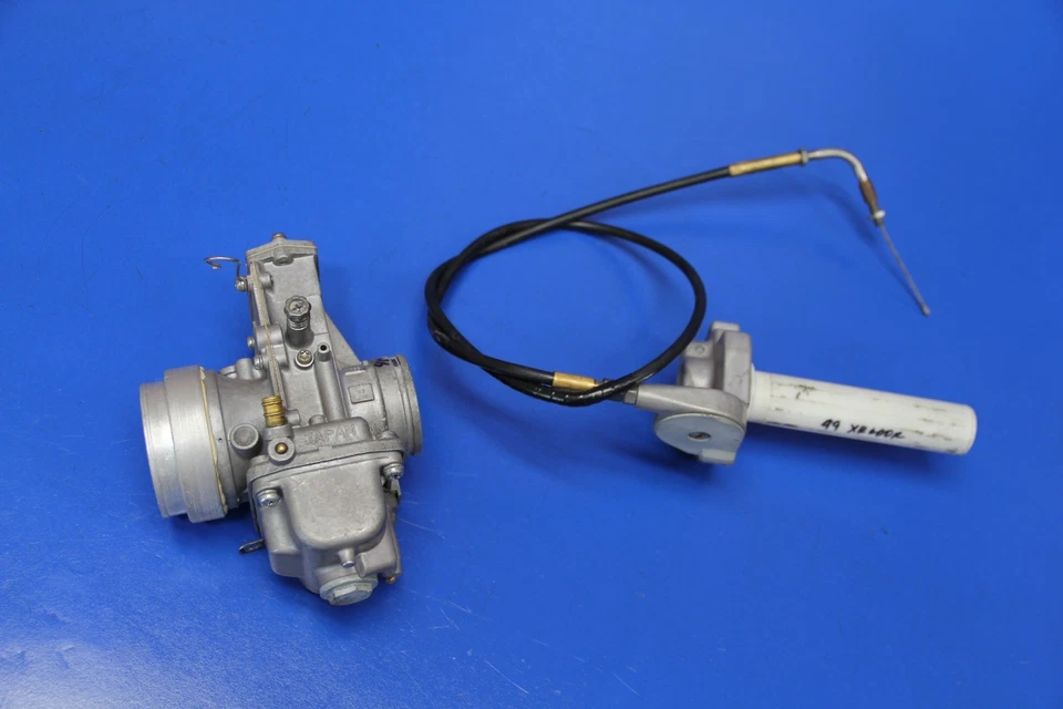 Actualización de carburador Mikuni 88-00 XR600R 1999 41 mm extensión plana cable de carburador torcido Foto 1 de 4
