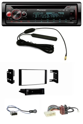 Pioneer USB DAB MP3 Bluetooth CD Autoradio für Nissan Micra 2013-2017 schwarz ma - Bild 1 von 4