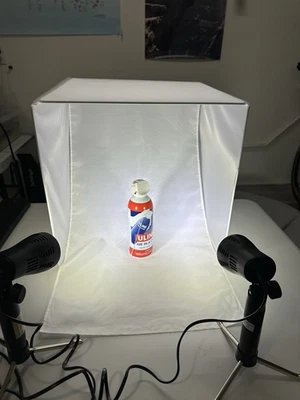 16” x 16” LimoStudio Table Top Photography Studio LED Light Box With 2 Lights - Image 1 of 4