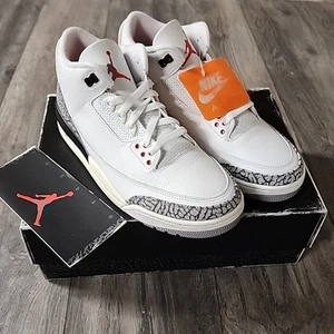 Nike Air Jordan 3 Retro White Cement Reimagined DN3707-100 Men’s Size 10 - Picture 1 of 10