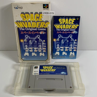 SNES Space Invaders Boxed Working NTSC-J Japan 2408-079 - Image 1 of 4