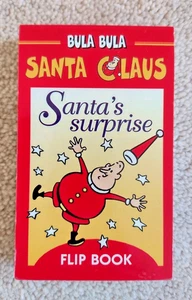 Bula Bula flipbook:  Santa's Surprise  Massimo Indrio  EXC  Christmas flick book - Picture 1 of 8