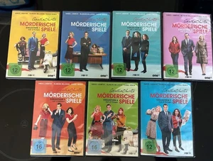 AGATHA CHRISTIE : MÖRDERISCHE SPIELE, DIE KOMPLETTE SERIE ALLE 24 FILME AUF DVD - Bild 1 von 5