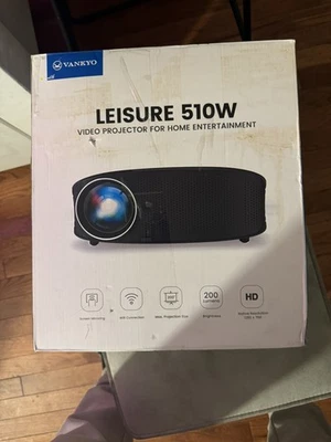 VANKYO Leisure 510 1080p HD Movie Projector - Black - Image 1 of 3