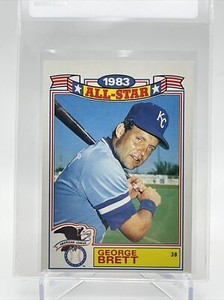 1984 Topps Glossy All-Stars George Brett Baseball Card #4 Mint FREE SHIPPING