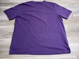Tommy Bahama Púrpura Manga Corta Bolsillo Camiseta Para Hombres Talla L Pima Algodón Playa Camiseta - Imagen 1 de 5
