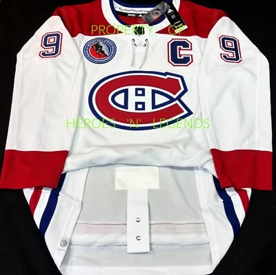PRO-46 MAURICE RICHARD MONTREAL CANADIENS W/HALL OF FAME PATCH ADIDAS NHL JERSEY - Image 1 of 4
