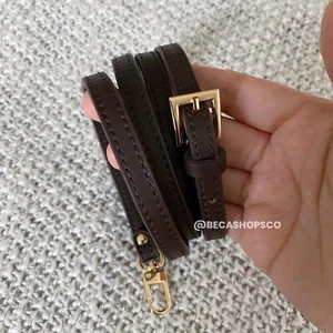 Espresso Crossbody Lederband Ersatz für Louis Vuitton Ebene - Bild 1 von 6