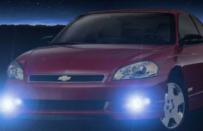 White LED Halo Fog Lamp Light Kit for 2000-2007 Chevrolet Monte Carlo - Image 1 of 4