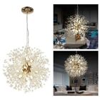 Spark Ball LED Chandelier Modern Ceiling Lamp Art Crystal Lamps  Household