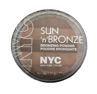 NYC Sun 'n' Bronze Bronzing Powder 709 Montauk Bronze New Sealed NOS - Image 1 of 2