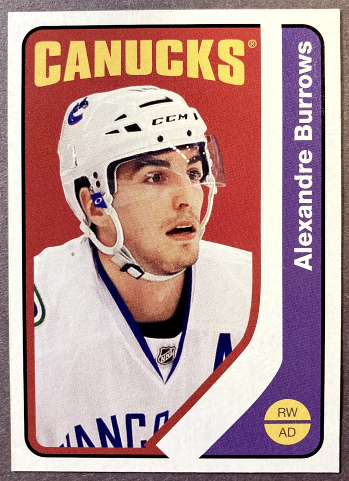 2014-15 O-Pee-Chee Retro Parallel #85 Alexandre Burrows Vancouver Canucks - Image 1 of 1