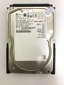 Fujitsu Enterprise MAT3073NP hard drive 73.5 GB Ultra320 SCSI Connector 68 pin - Afbeelding 1 van 5