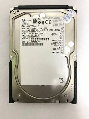 Fujitsu Enterprise MAT3073NP hard drive 73.5 GB Ultra320 SCSI Connector 68 pin - Image 1 of 4